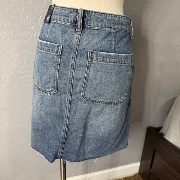 KUT Bristol Skirt- Medium Wash, 2 - Picture 2 of 7